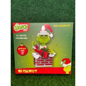 Brickcraft Dr. Seuss The Grinch Up The Chimney Grinch Brick Building Set